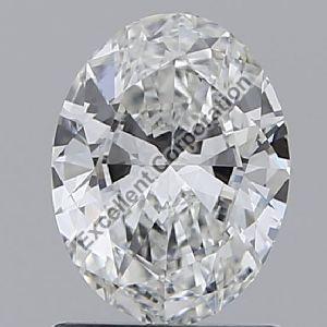 Oval Shape HPHT 1.00ct Diamond F VS1 IGI Certified Lab Grown