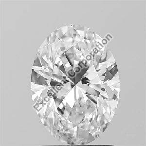 Oval Shape HPHT 1.50ct Diamond D VS1 IGI Certified Lab Grown