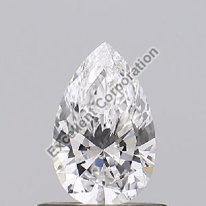 Pear Shape 0.50ct Diamond E VVS2 IGI Certified Lab Grown CVD