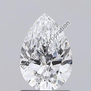 Pear Shape 1.04ct Diamond E VVS1 IGI Certified Lab Grown HPHT