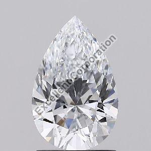 Pear Shape 1.28ct Diamond F VS1 IGI Certified Lab Grown HPHT