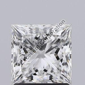 Princess Shaped 1.51ct G VVS2 IGI Certified Lab Grown CVD Diamond