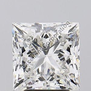Princess Shaped 4.02ct G VS1 IGI Certified Lab Grown CVD Diamond
