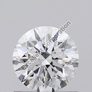 Round 0.80ct Diamond D VVS1 IGI Certified Lab Grown Diamond HPHT