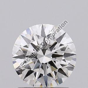 Round Shape CVD 1.06ct Diamond F SI1 IGI Certified Lab Grown