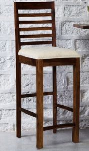 Wooden Bar Chair in Solid Wood