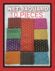 Net Jacquard Blouse Fabric
