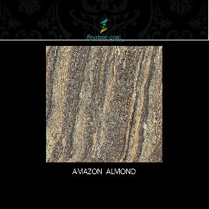 Amazon Dark Series Almond Double Charge Vitrified Tiles