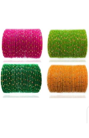 Velvet Glass Bangles PO 96