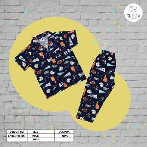 Kids Printed Night Suit