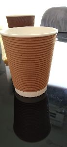 250ml Round Ripple Paper Cup