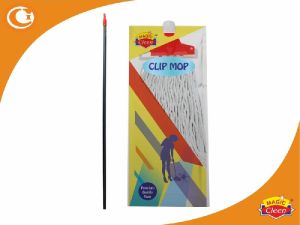 Magic Cleen Clip Mop Set with Pipe