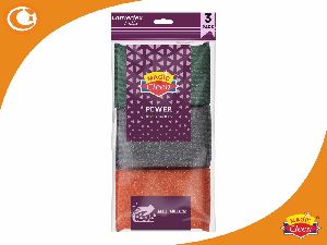 Magic Cleen Power Scourer Pad Pack of 3