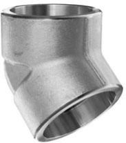 SOCKET WELD 45 DEGREE ELBOW