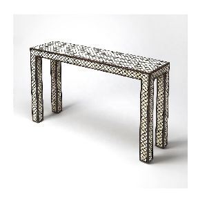 bone inlay mother of pearl resin material office computer table