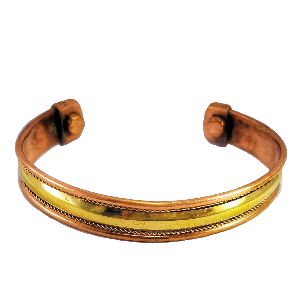 different look handmade copper brass bracelet
