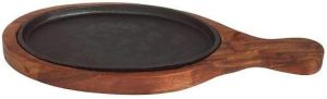 natural wood kitchen round board