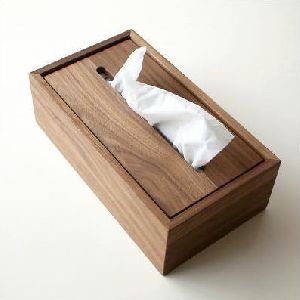 PREMIUM DESGIN NATURAL WOODEN TISSUE BOX