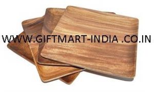 wooden handmade dinnerware small tray