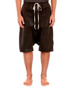 M4 Mens Leather Shorts