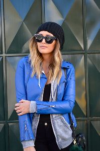 W1 Women Leather Jacket