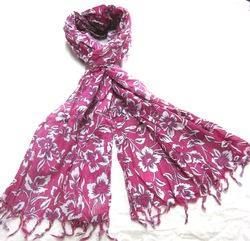 Floral Print Cotton Stoles