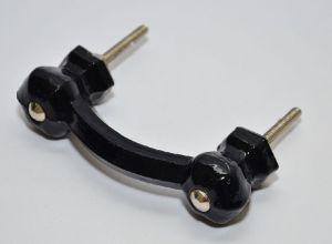 Black Glass Door Handle