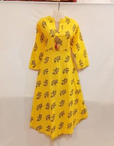 Cotton Gown Kurti