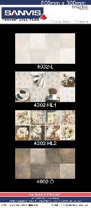 Satin Matt Digital Wall Tiles