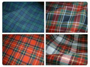 cotton check fabric