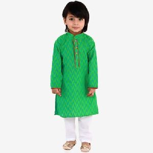 Boys Handloom Kurta Pajama Set