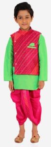 Boys Kurta Dhoti with Jacket