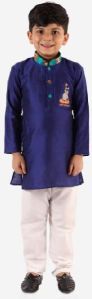 Boys Radhe Krishna Kurta Pyjama Set