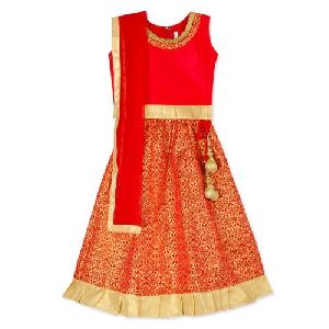 Girls Festive Lehenga CHoli Set