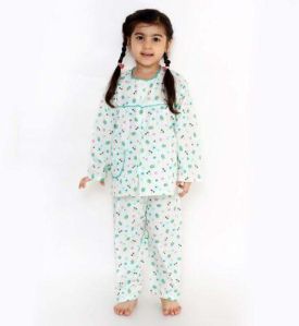 Girls Full Sleeve Night Suit