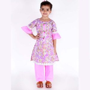 Girls Kurti and Pant Set