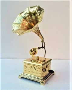 Brass Gramophone