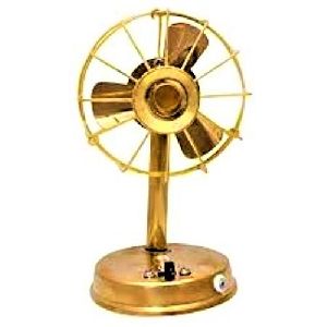 Brass Table Fan