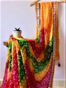 Cotton Hand Work Sarees