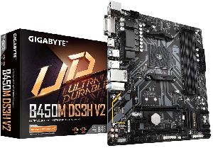 GIGABYTE B450M DS3H V2 (AMD Ryzen AM4/Micro ATX/M.2/HMDI/DVI/USB 3.1/DDR4/Motherboard)