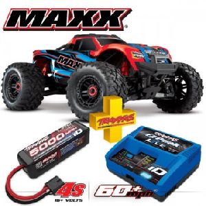 Traxxas Maxx New Open Box 4S fast ship Gens ACG 4s 6000