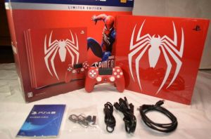 ps4 pro spiderman extra controller playstation