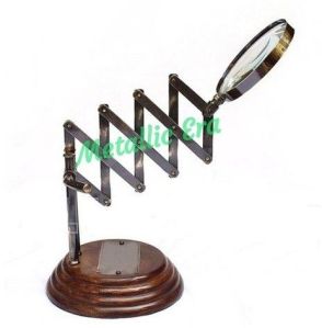 Antique Zigzag Magnifying Glass