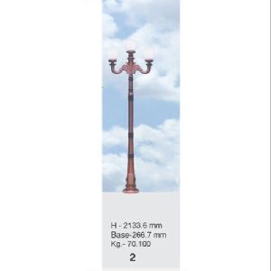 cast iron street light pole