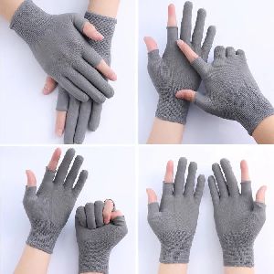 Grey Gloves