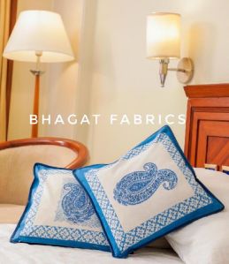 Badi Pejli Blue Cushion Cover