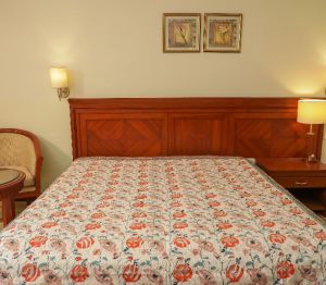 Barrista Green Applique Bedcover