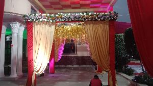 wedding stage and decoration