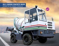 Self Loading Concrete Mixer