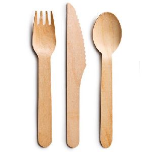 wooden cutlery